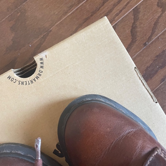 Dr. Martens 101 boots in harvest tan leather (US W5/M4) - Picture 8 of 8